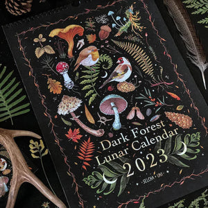 📅2023/2024 Dark Forest Lunar Calendar ☘