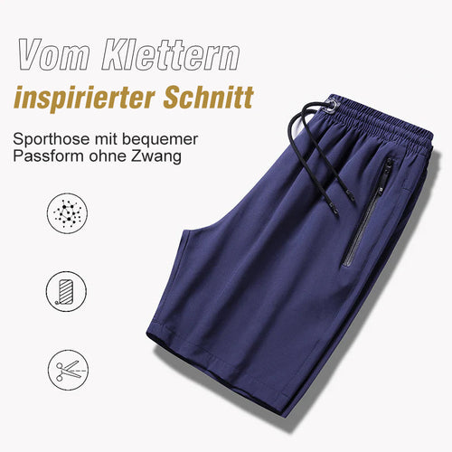 Eisseide-Stretch-Shorts für Herren