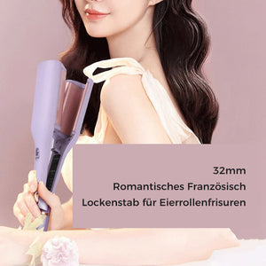 Romantischer französischer Eier-Lockenstab