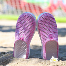 Laden Sie das Bild in den Galerie-Viewer, Sommer Damen Sandalen Strandschuhe Hausschuhe