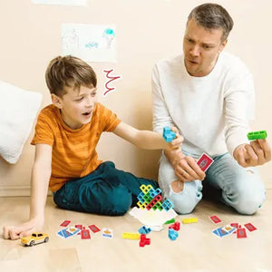 🔥👨‍👩‍👧‍👦Schaukelstapel hoch Kinder-Balance-Spielzeug