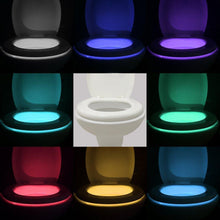 Laden Sie das Bild in den Galerie-Viewer, 16 Farben LED Toiletten Nachtlicht--Upgrade UV Sterilization