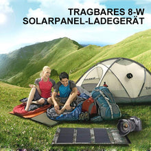 Laden Sie das Bild in den Galerie-Viewer, Tragbares Solarpanel-Ladegerät