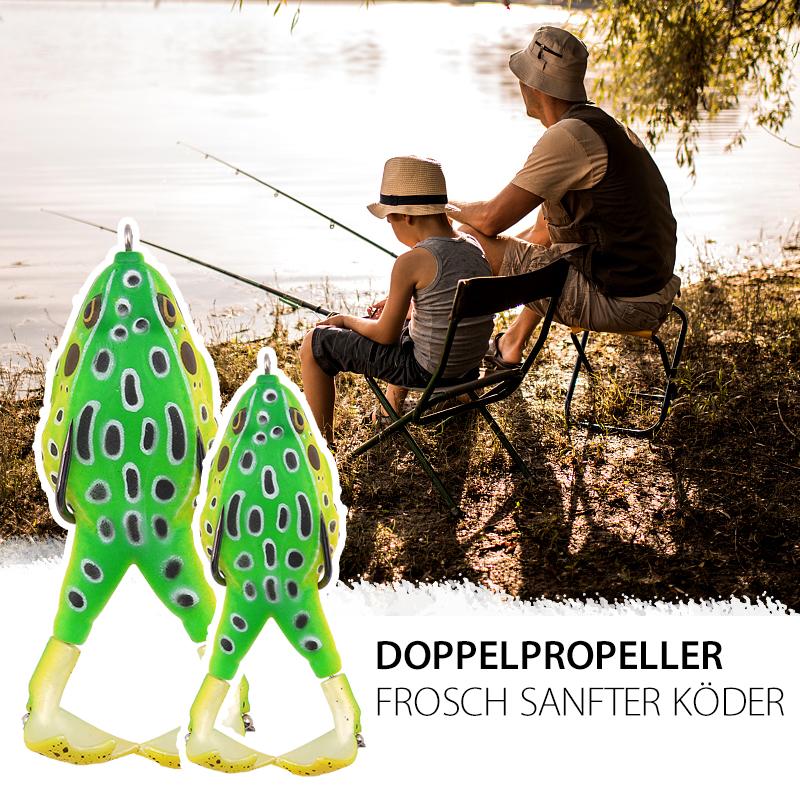 Doppelpropeller Frosch Sanfter Köder