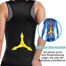 Laden Sie das Bild in den Galerie-Viewer, Spandex Sauna Gewichtsverlust Taille Trainingsweste