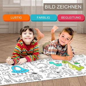 🎨Schneidbare Zeichenrolle für Kinder🎁