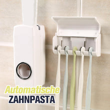 Laden Sie das Bild in den Galerie-Viewer, Automatischer Zahnpaster-Spender und Zahnbürstenhalter Set