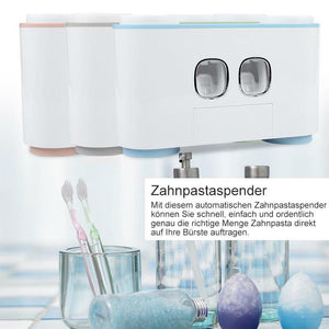 Automatischer Zahnbürstenhalter und Zahnpastaspender Set