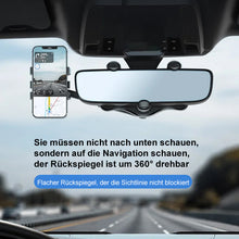 Laden Sie das Bild in den Galerie-Viewer, 🤳🏽Multifunktionale drehbare Auto-Rückspiegel-Handyhalterung