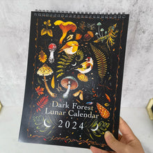 Laden Sie das Bild in den Galerie-Viewer, 📅2023/2024 Dark Forest Lunar Calendar ☘