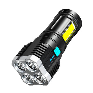 Multifunktionale LED-Taschenlampe mit starkem Licht