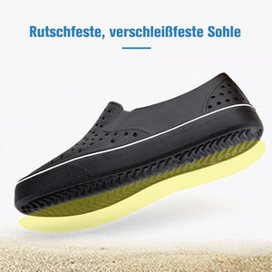 Rutschfeste, durchbrochene Strandschuhe