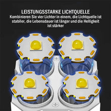 Laden Sie das Bild in den Galerie-Viewer, Multifunktionale LED-Taschenlampe mit starkem Licht