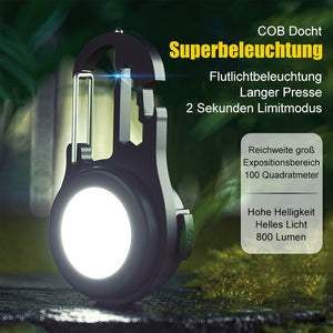 Multifunktionale Tragbare Wiederaufladbare Schlüsselbundlampe