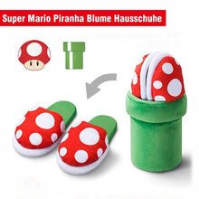 Laden Sie das Bild in den Galerie-Viewer, Super Mario Piranha Blume Hausschuhe