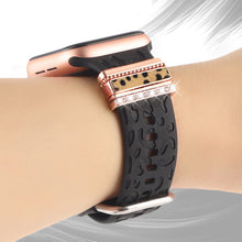 Laden Sie das Bild in den Galerie-Viewer, Apple Watch Band mit Metallbesatz