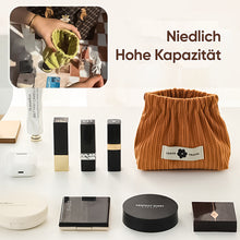 Laden Sie das Bild in den Galerie-Viewer, 🎁🎄 Kosmetiktasche aus Cord 🎉