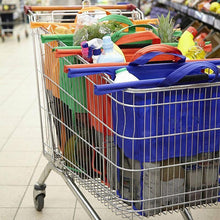 Laden Sie das Bild in den Galerie-Viewer, 4 in 1 wiederverwendbare Einkaufswagen-Taschen