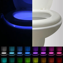 Laden Sie das Bild in den Galerie-Viewer, 16 Farben LED Toiletten Nachtlicht--Upgrade UV Sterilization