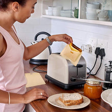 Laden Sie das Bild in den Galerie-Viewer, Bequee Antihaft Toastabags für Mikrowelle,  Wiederverwendbar, 5er-Paket