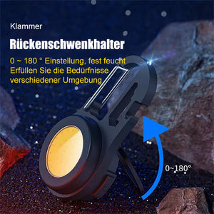 Multifunktionale Tragbare Wiederaufladbare Schlüsselbundlampe