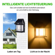 Laden Sie das Bild in den Galerie-Viewer, Solar Wolfram Wandleuchte für den Außenbereich